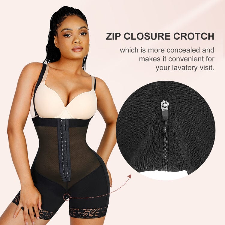 Lace Latex Buttocks-Lifting Shapewear 6