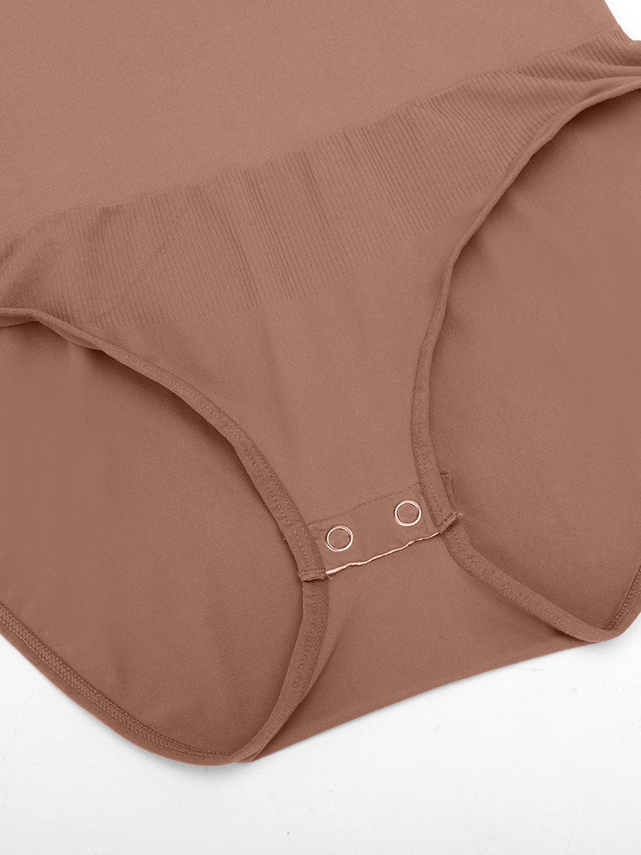 Long Sleeve Tummy Control Bodysuit 4