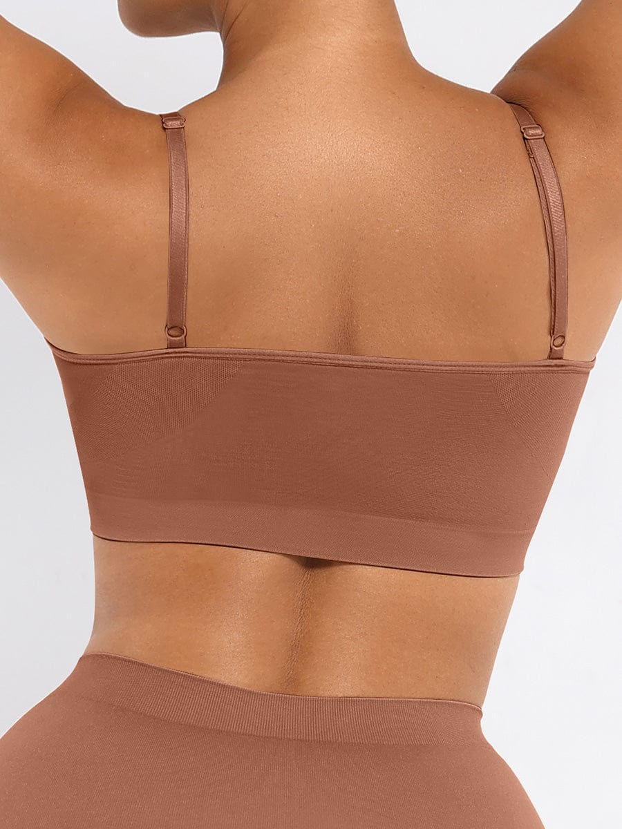 Wireless Supportive Shaping Bra Red 3