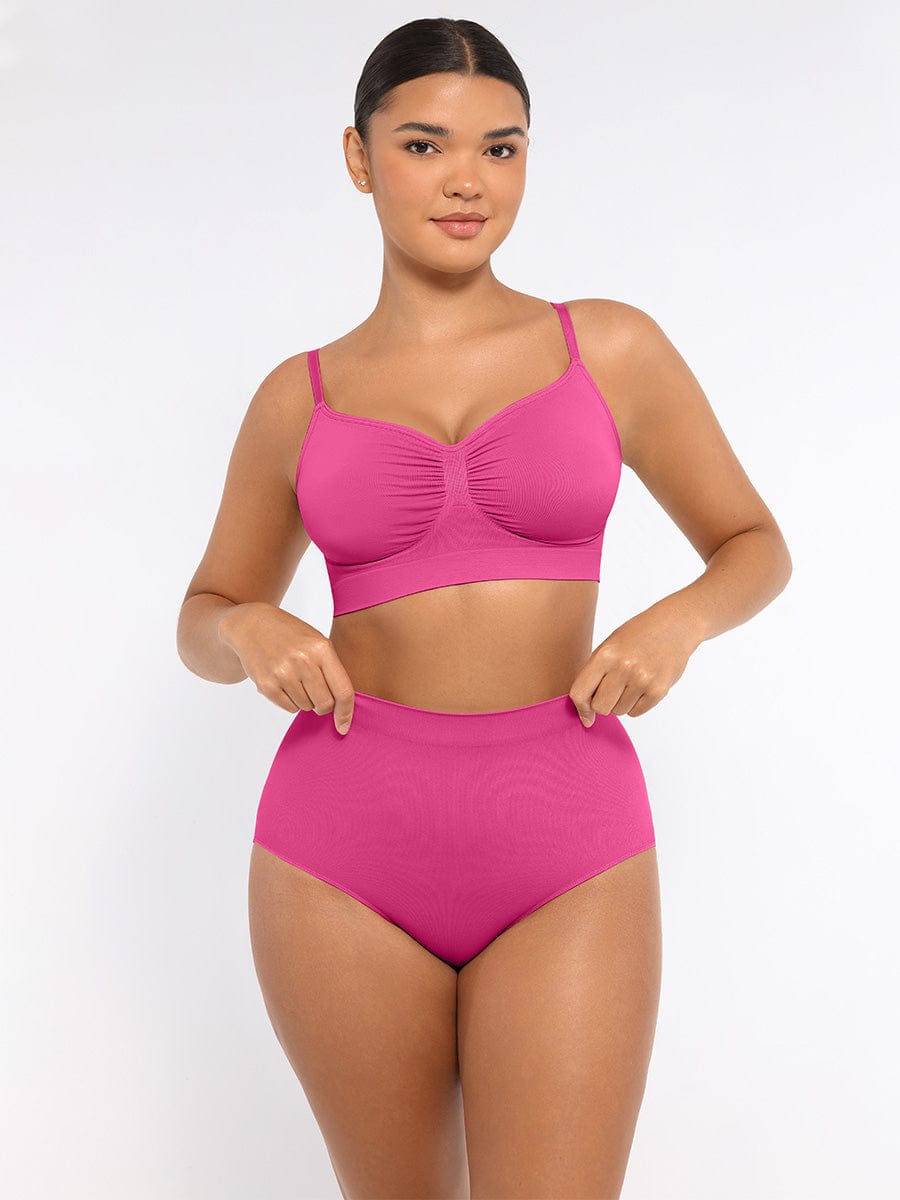 Wireless Supportive Shaping Bra Dark Brown 3
