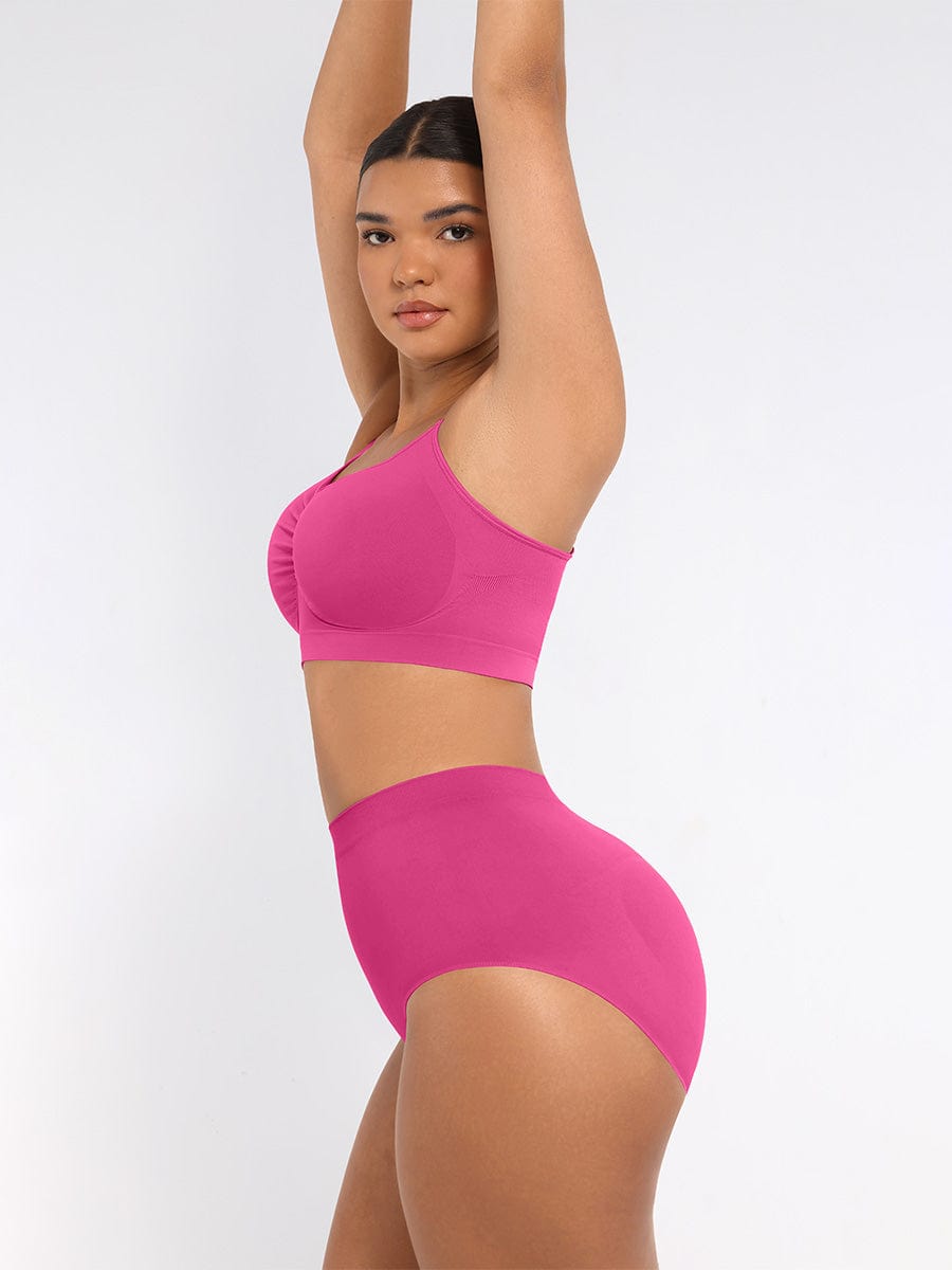 Wireless Supportive Shaping Bra Dark Brown 4