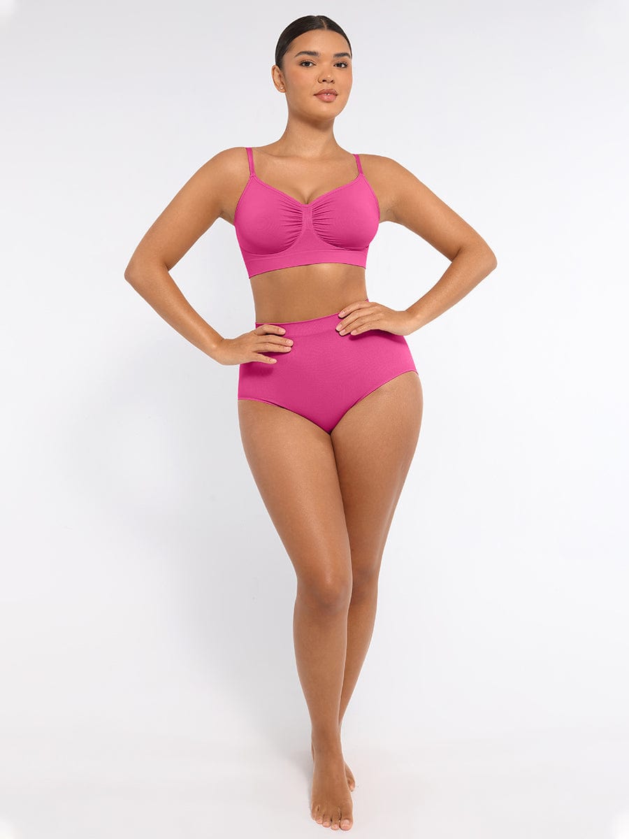 Wireless Supportive Shaping Bra Dark Brown 5
