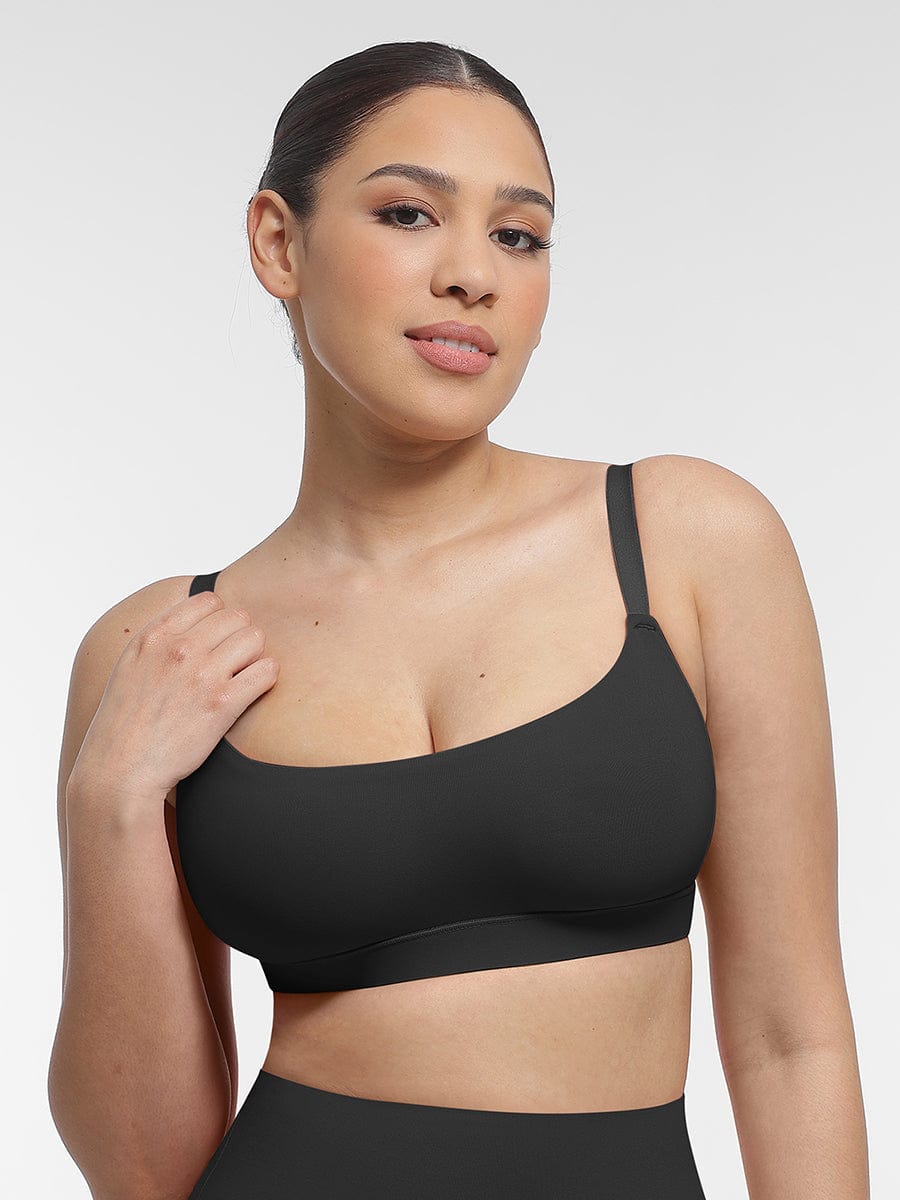 Everyday Adjustable Strap Bralette Black 5