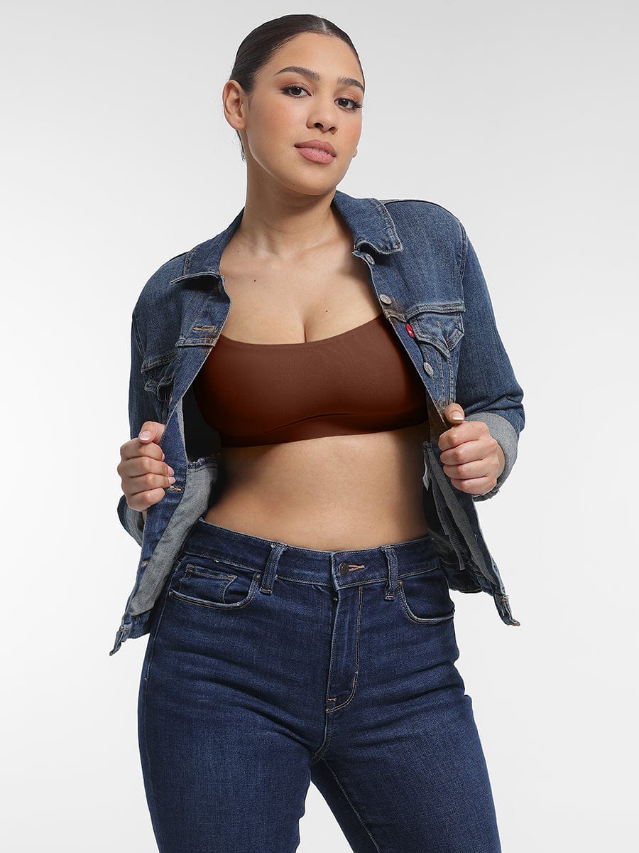 Everyday Adjustable Strap Bralette Light Skin 4