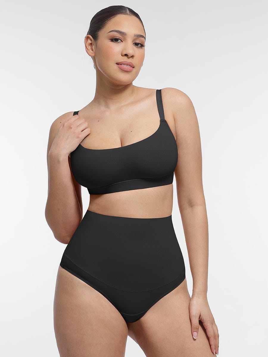 Everyday Adjustable Strap Bralette Black 7