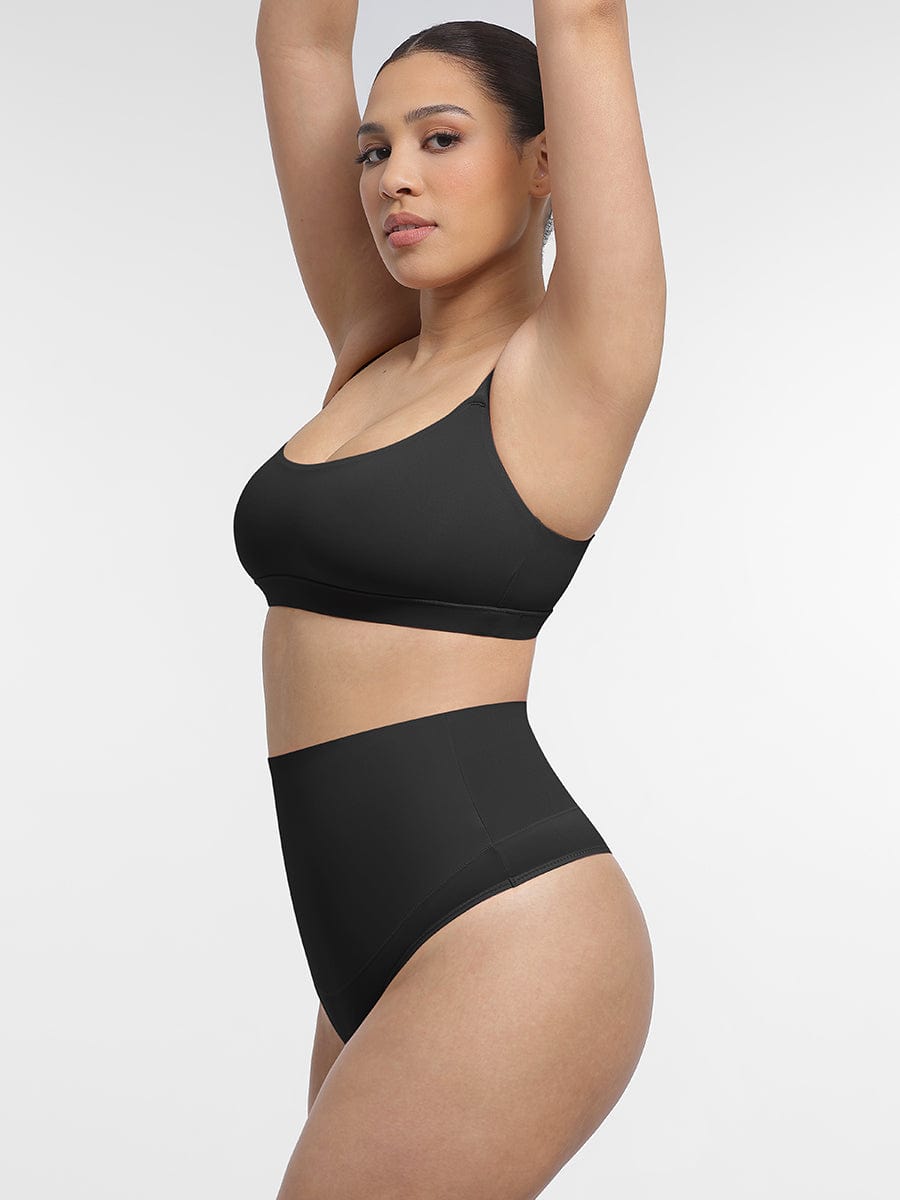 Everyday Adjustable Strap Bralette Black 8