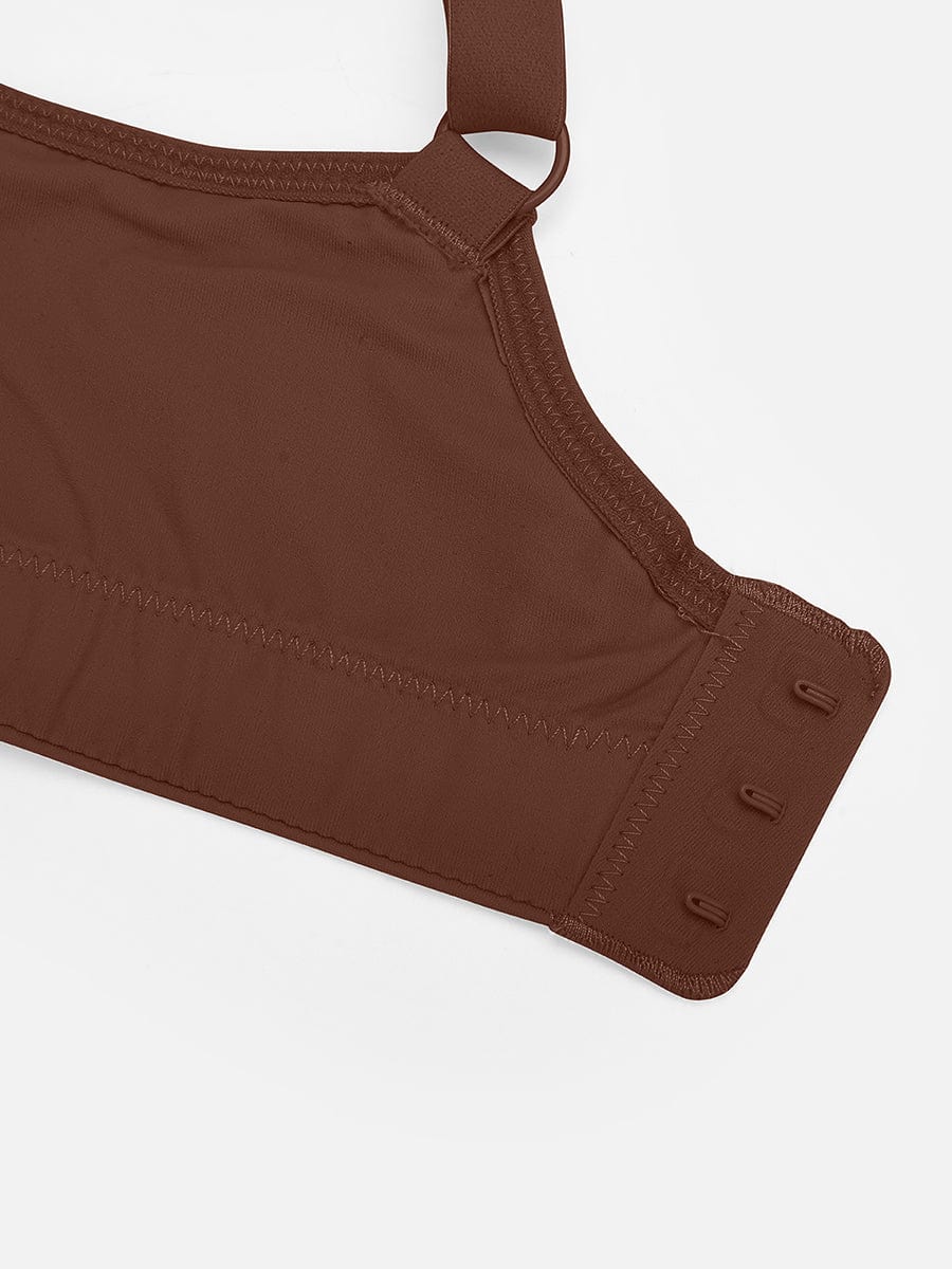 Seamless V-Neck Underarm-Smoothing Bralette 4