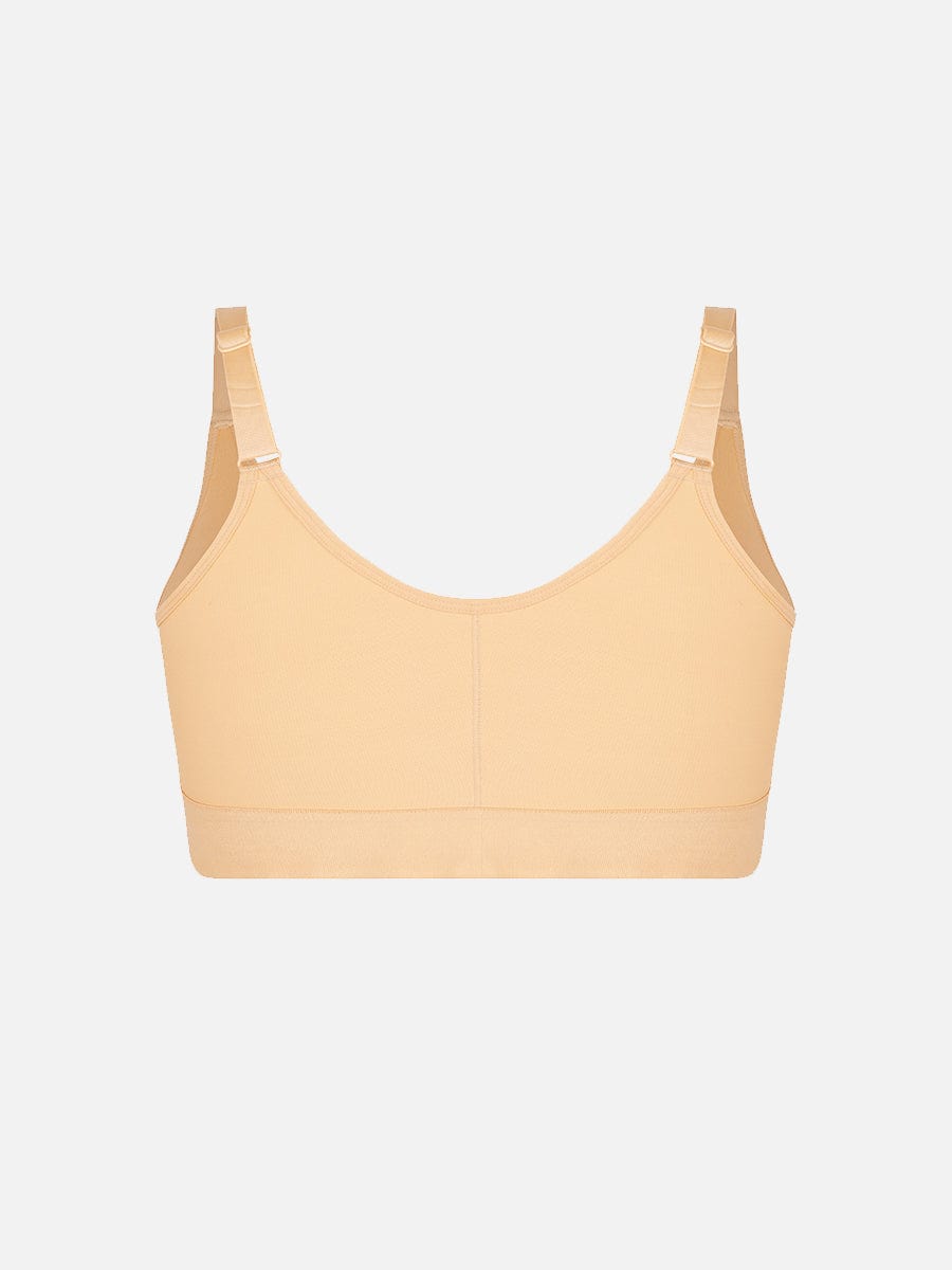 Post-Surgery Full Coverage Front Closure Bra Light Skin 3