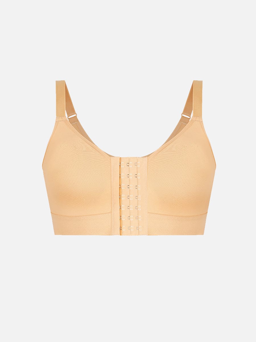 Post-Surgery Full Coverage Front Closure Bra Light Skin 2