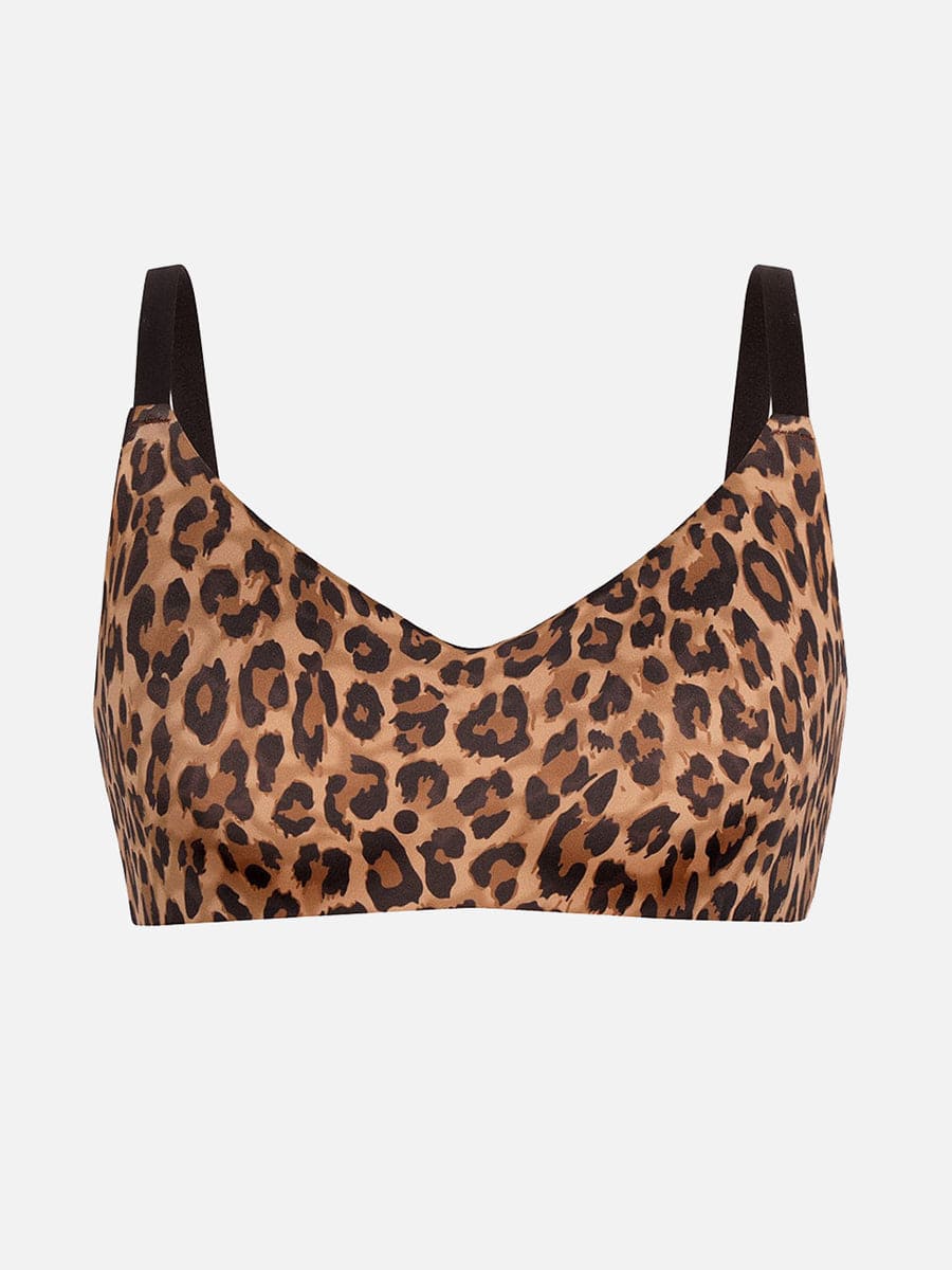 Seamless V-Neck Underarm-Smoothing Bralette 15