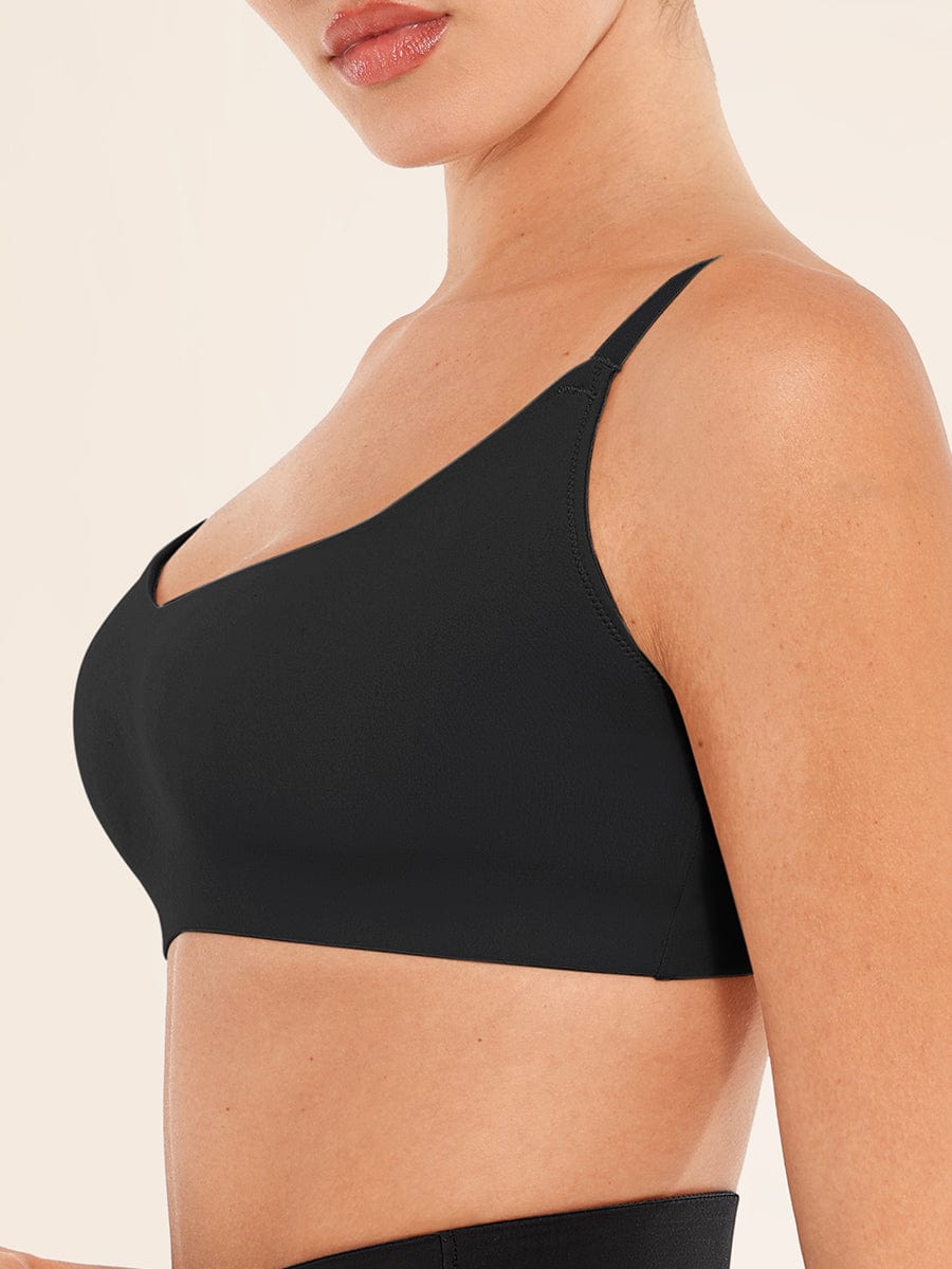Seamless V-Neck Underarm-Smoothing Bralette Light Skin 2