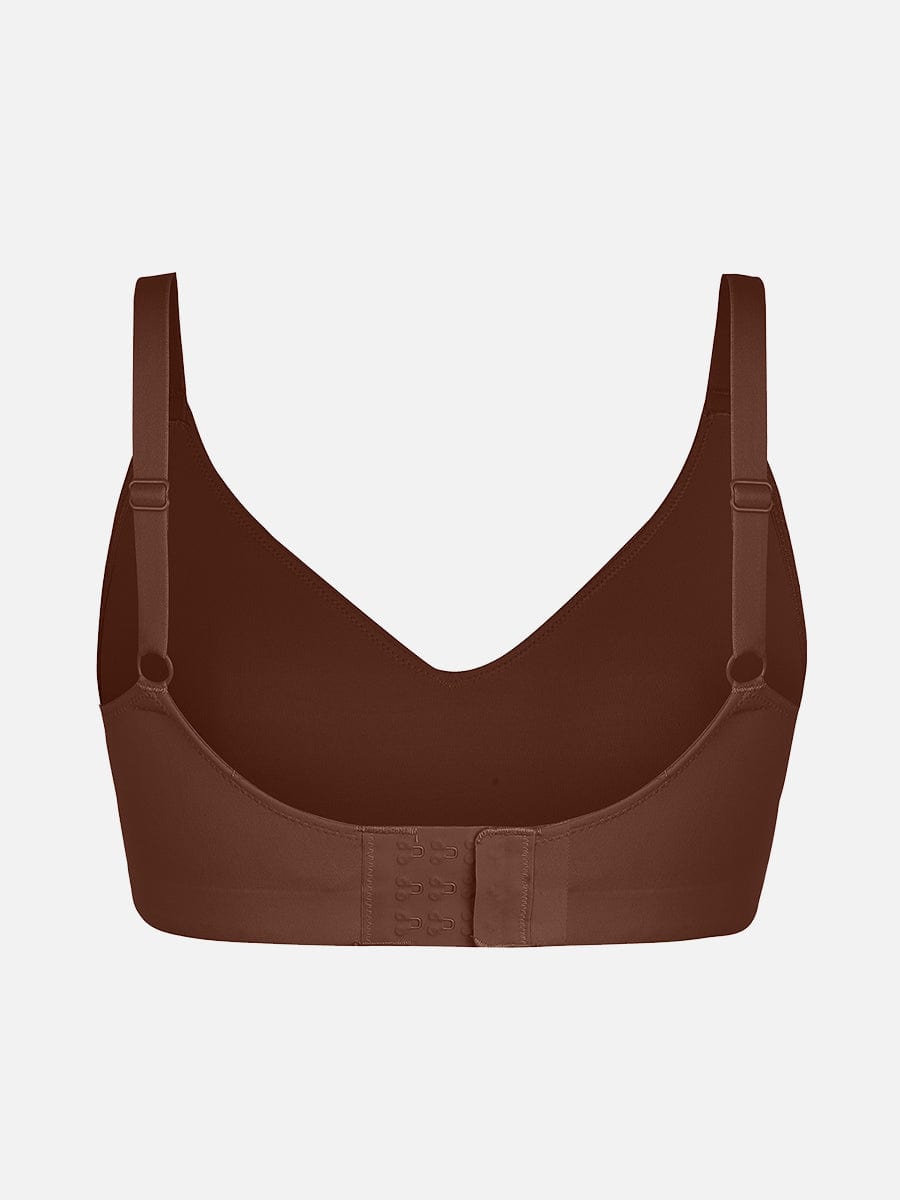 Seamless V-Neck Underarm-Smoothing Bralette 3