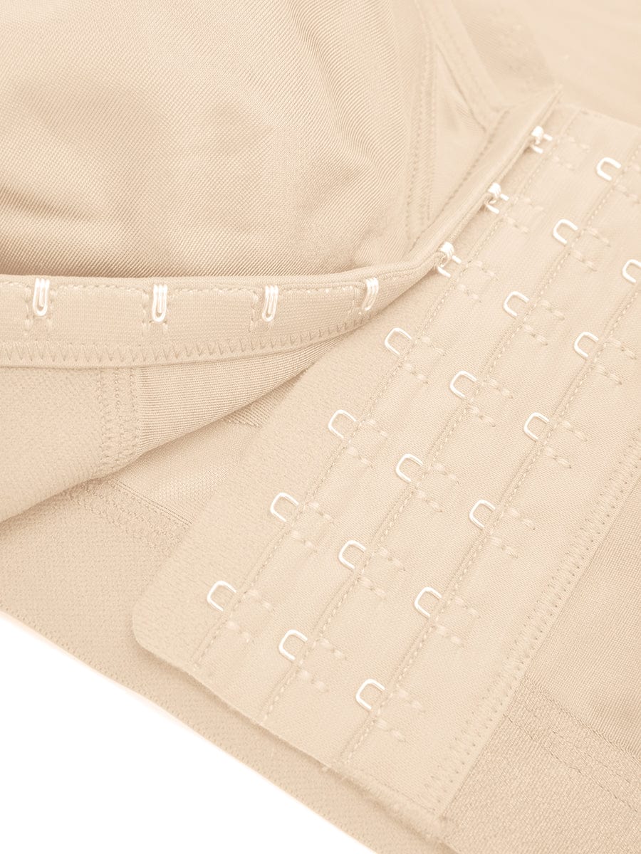 Full Coverage Wireless Post-Surgery Bra Light Skin 4