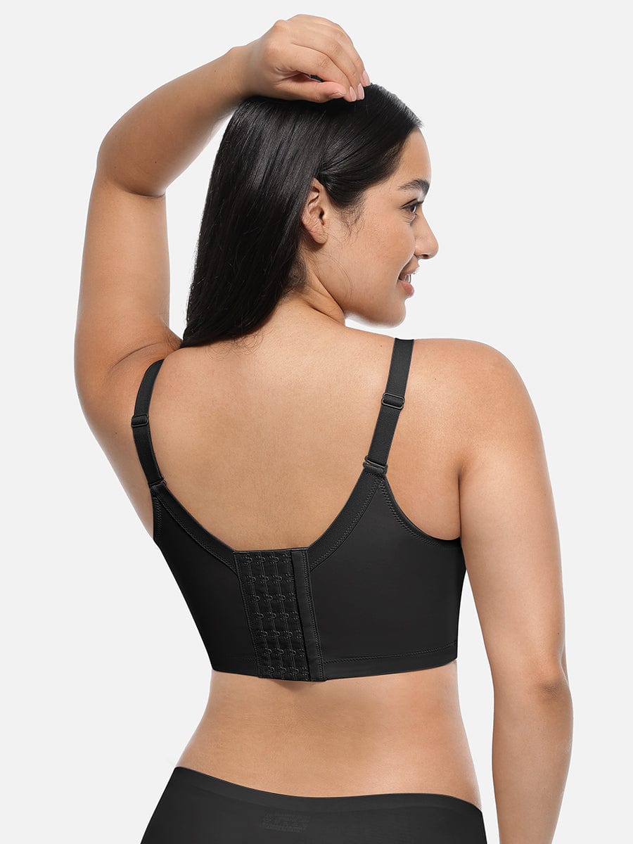 Deep Cup Push-Up Full Coverage Bra Black 2