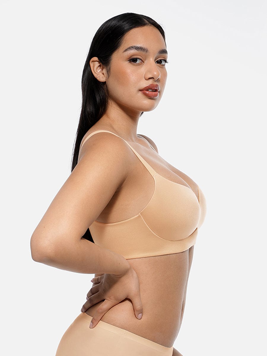 Wireless Push-Up Demi Bralette Black 13