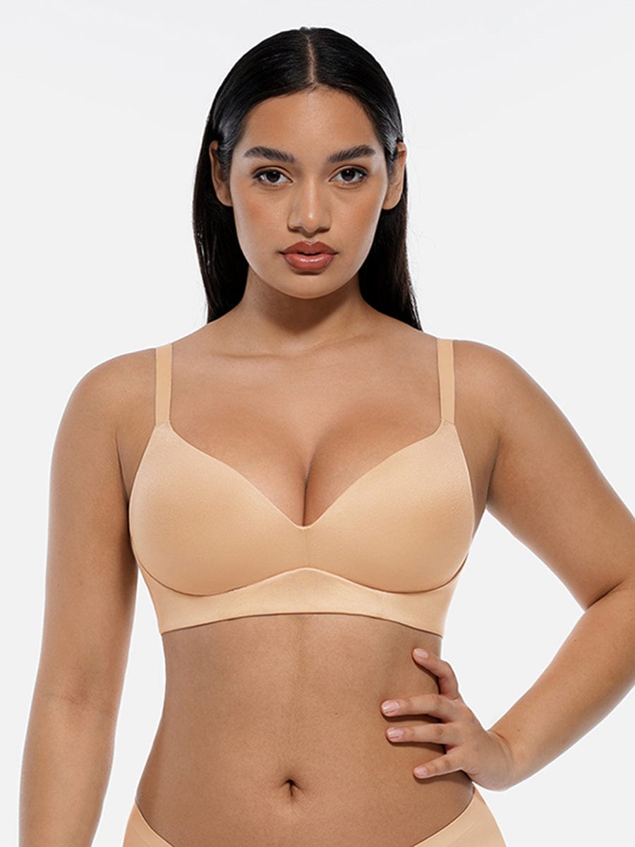 Wireless Push-Up Demi Bralette Black 12