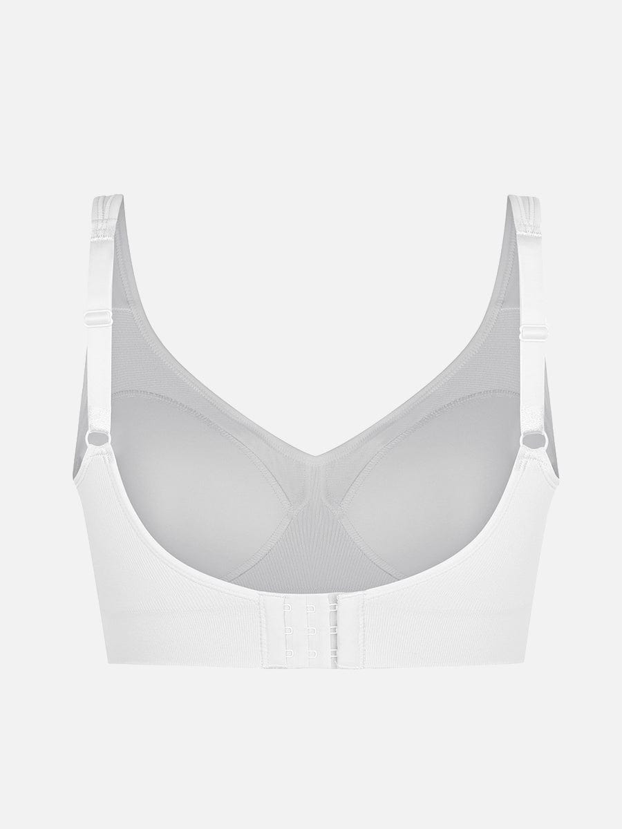Wireless Bust Support Bra With Wide Straps 6