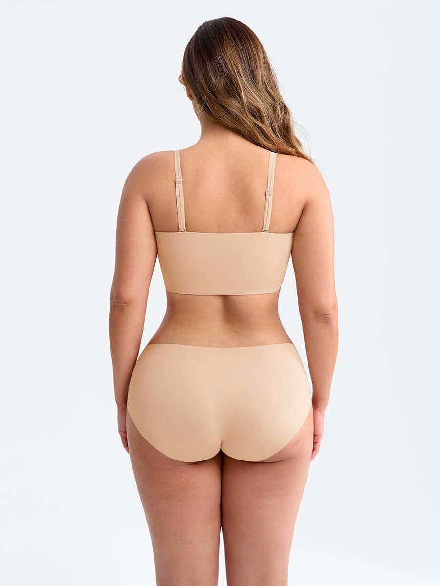 Strapless Anti-Slip Bandeau Bra 10