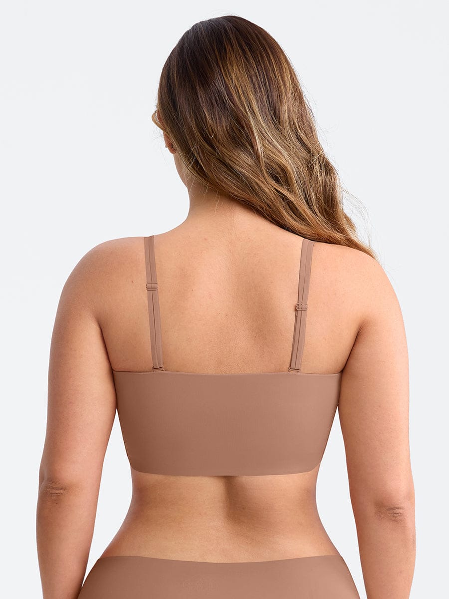 Strapless Anti-Slip Bandeau Bra Black 2