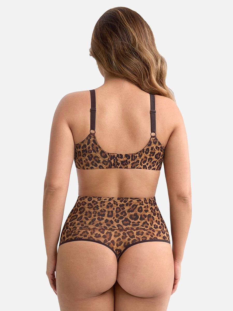 High-Waist Tummy Control Thong Panties 15