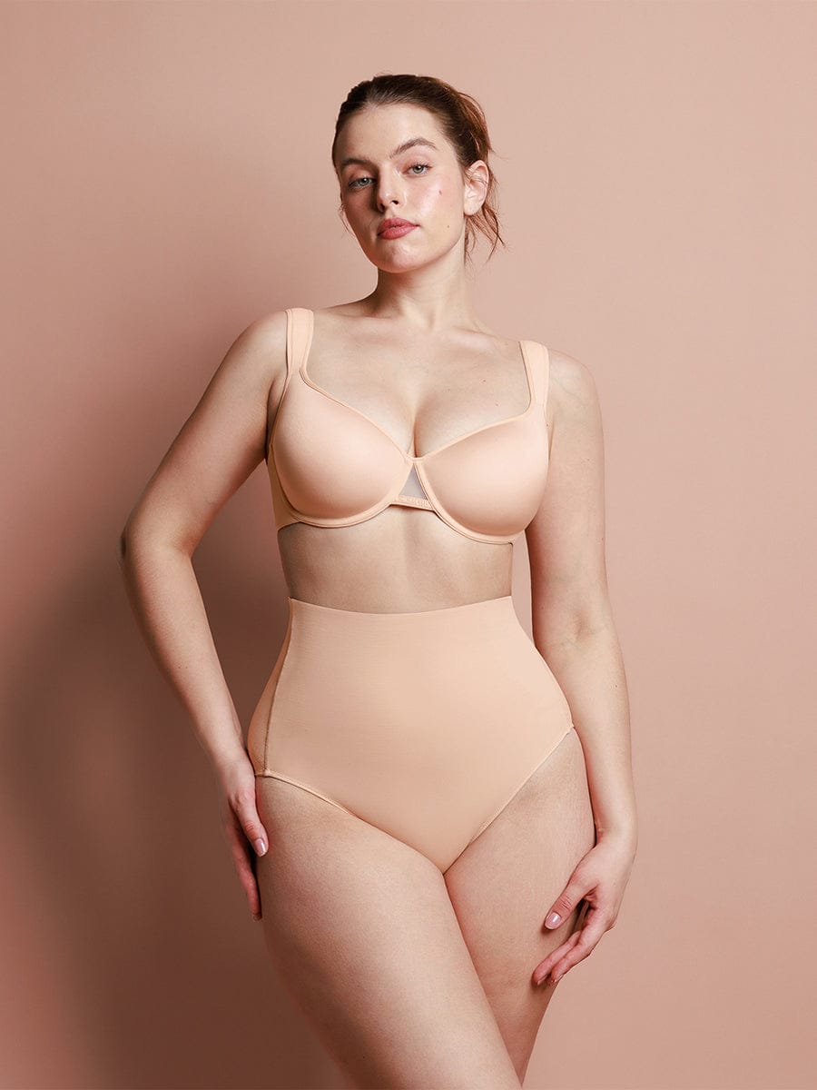 Full Coverage Underwire Bra With Memory Foam Cups Black 21