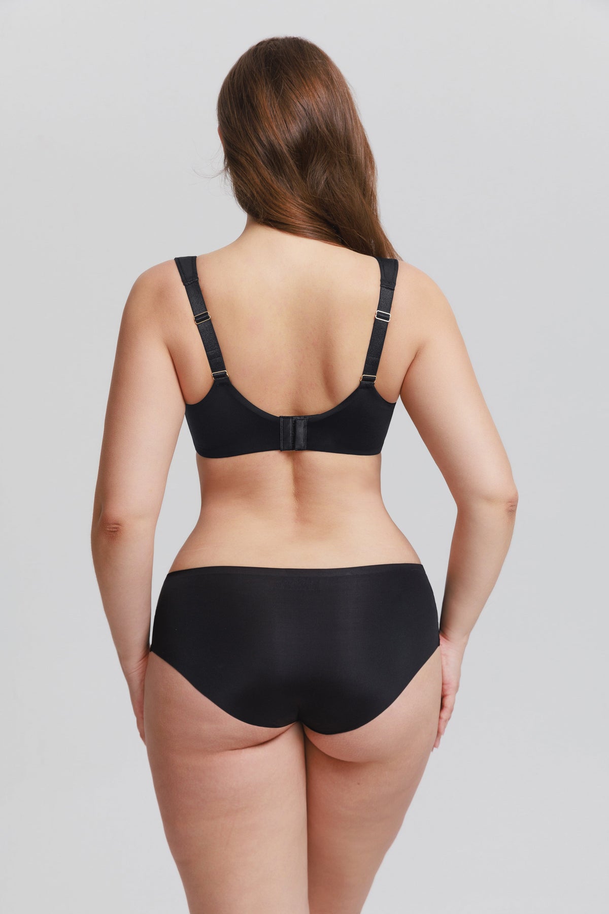 Full Coverage Underwire Bra With Memory Foam Cups Black 13
