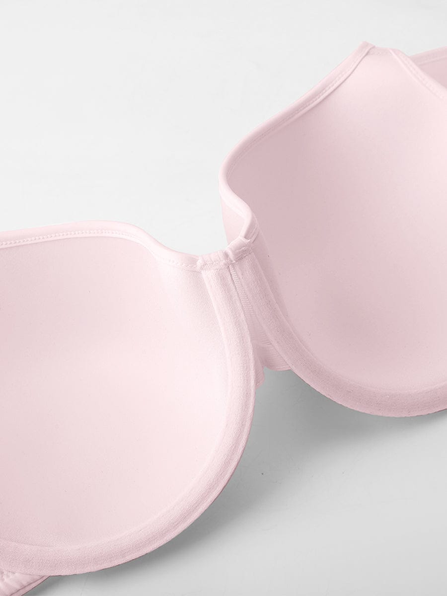 Full Coverage Underwire Bra With Memory Foam Cups Black 6