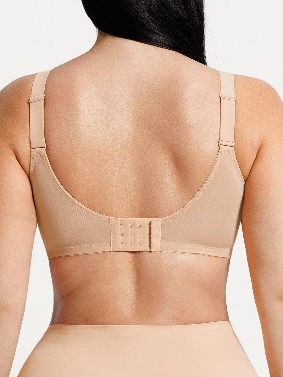 Full Coverage Minimizing Bra White 15