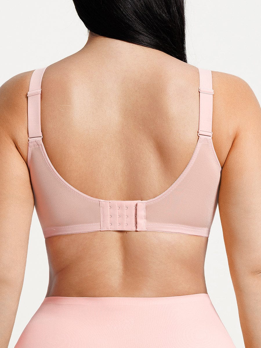 Full Coverage Minimizing Bra Beige 4