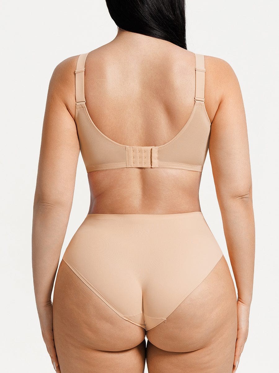 Full Coverage Minimizing Bra White 18
