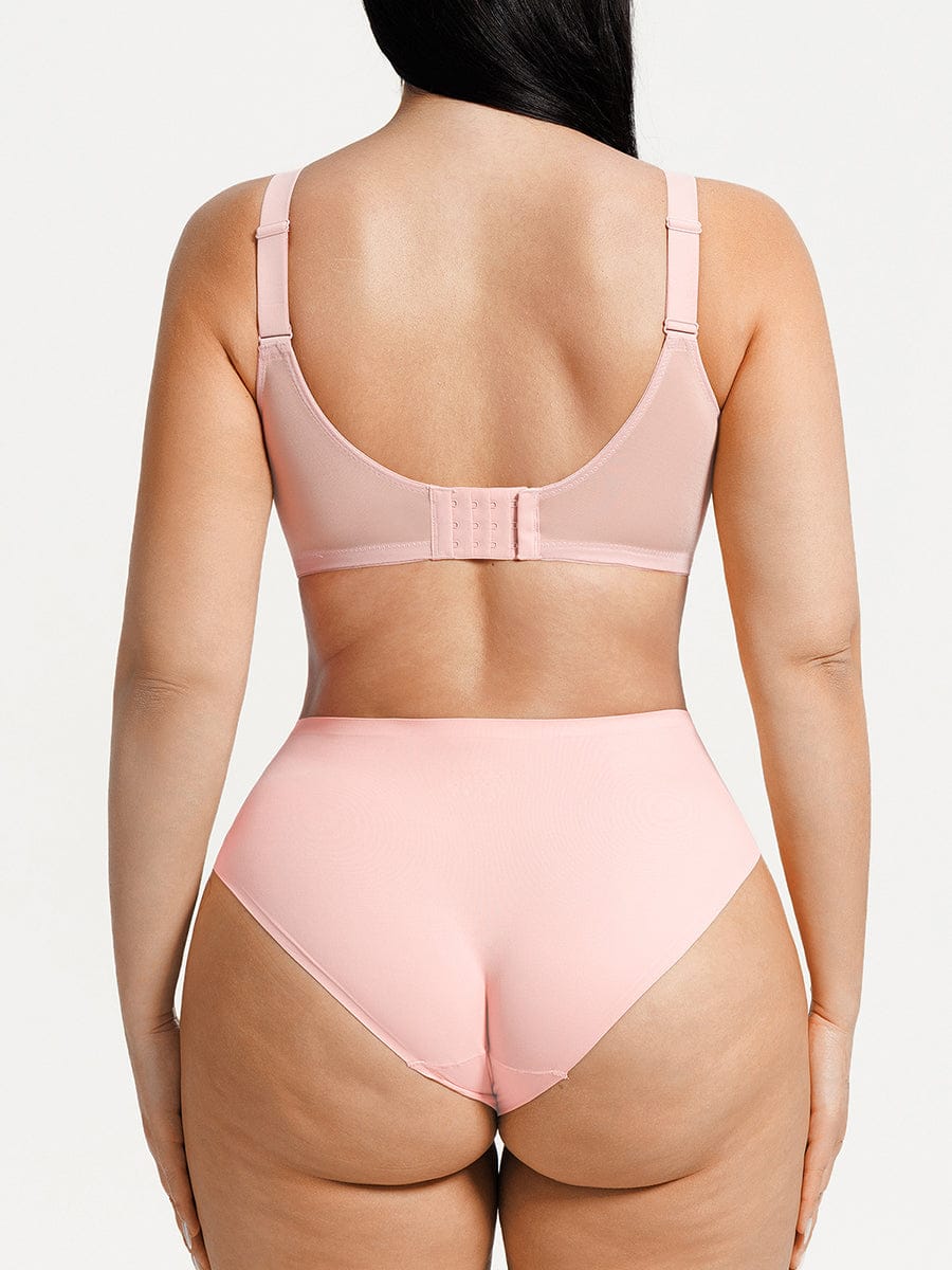 Full Coverage Minimizing Bra Beige 7