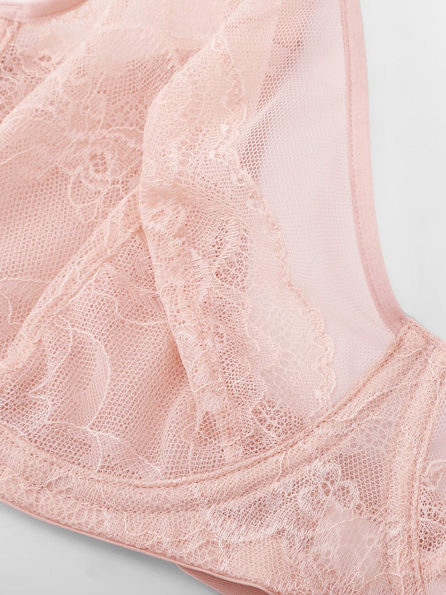 Full Coverage Minimizing Bra Beige 11