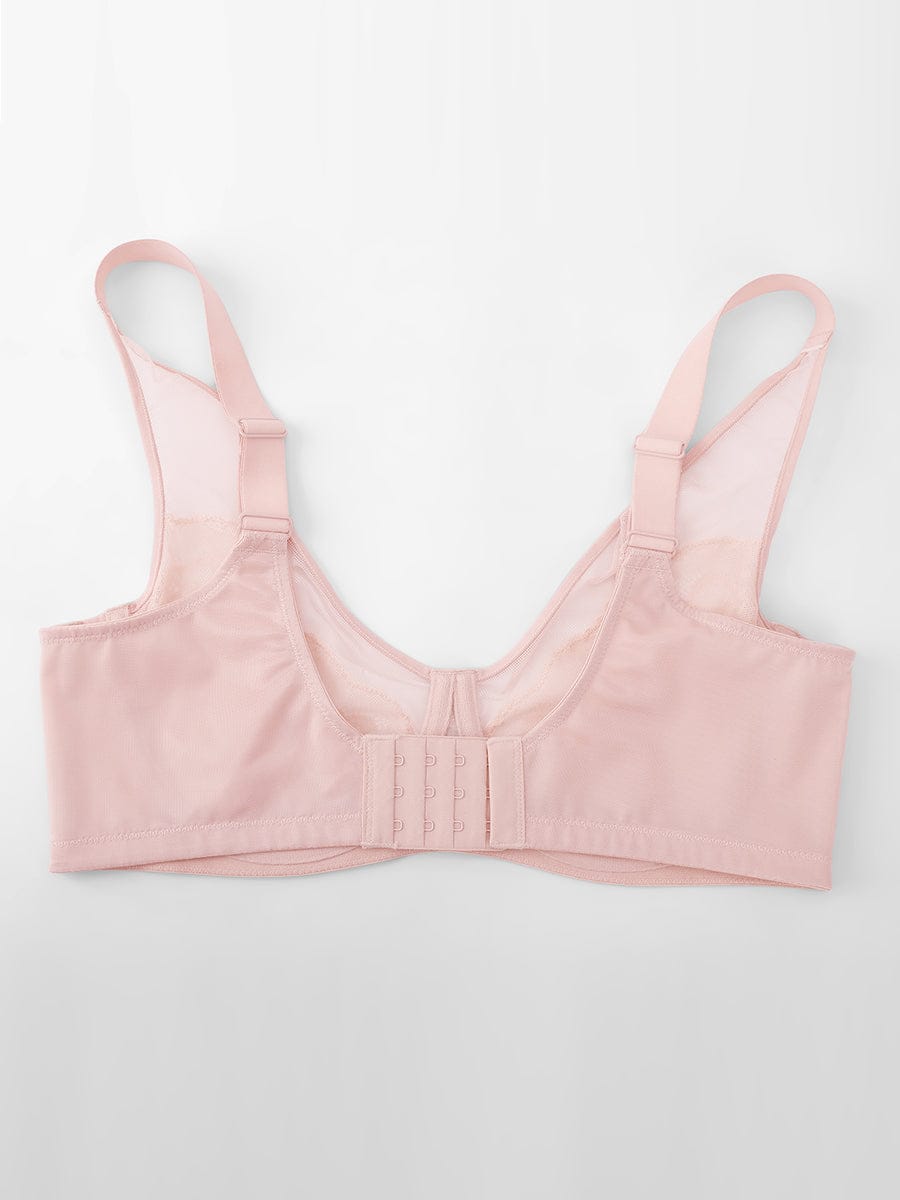 Full Coverage Minimizing Bra Beige 9