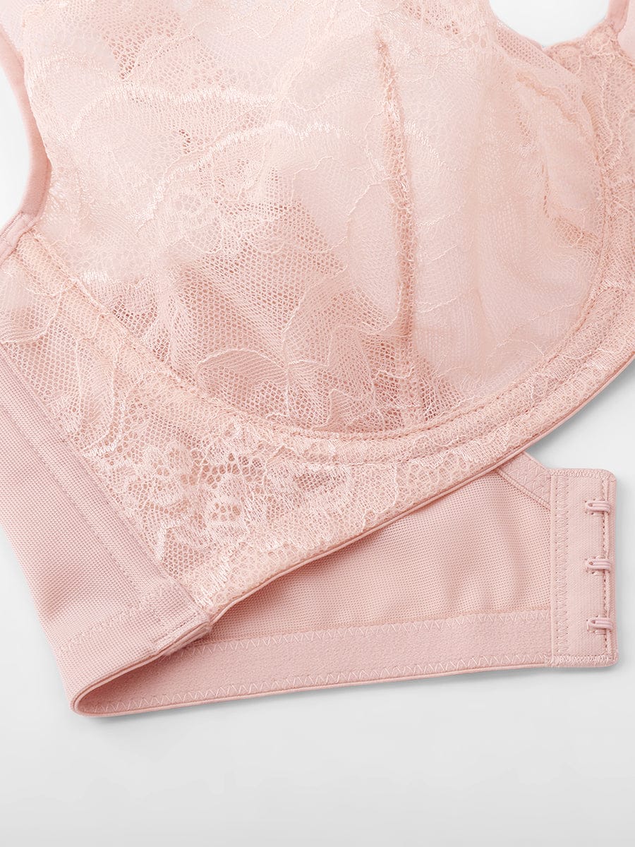Full Coverage Minimizing Bra Beige 10