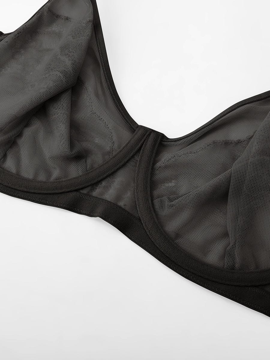 Full Coverage Minimizing Bra Beige 1