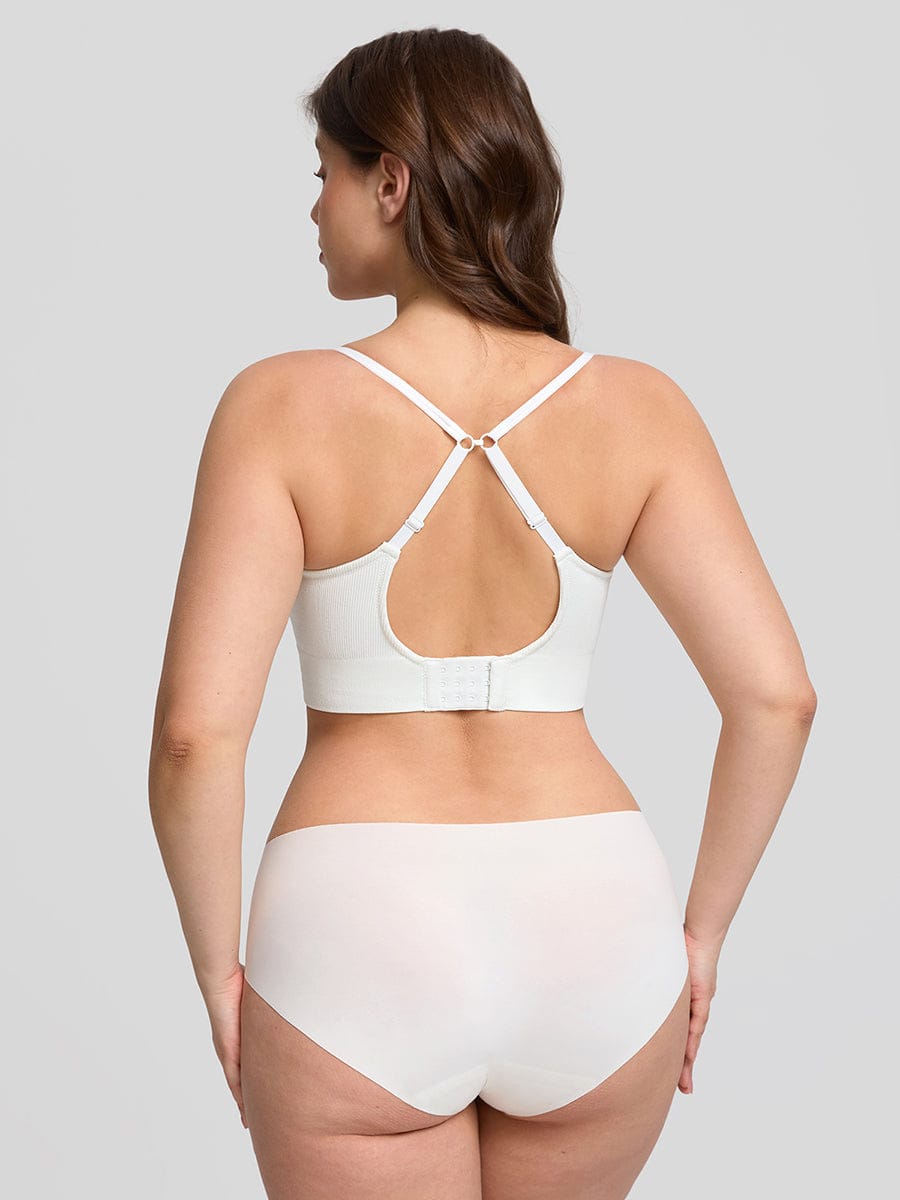 Seamless Wireless Demi T-Shirt Bra 5