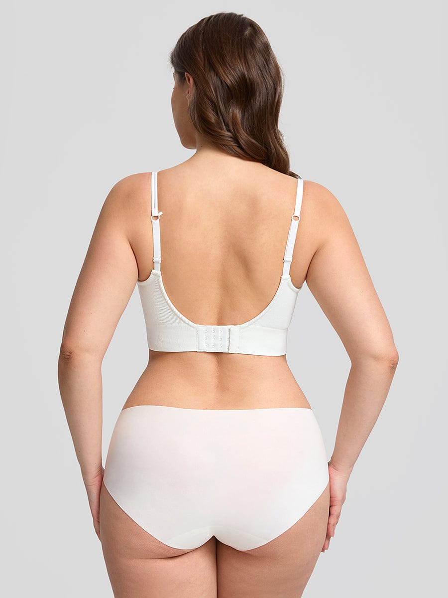 Seamless Wireless Demi T-Shirt Bra 4