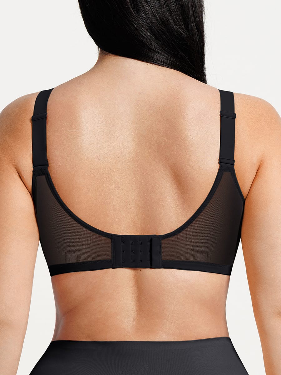 Full Coverage Minimizing Bra White 25