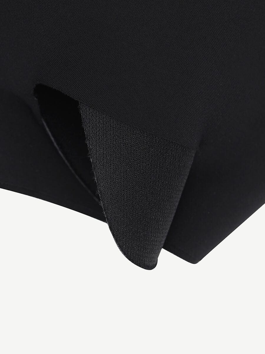 Fitted V-Neck Seamless Bra Tank Top 3