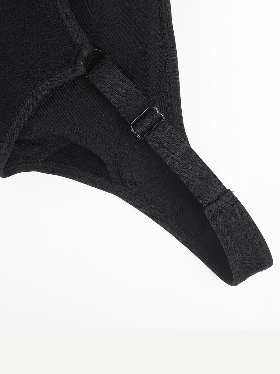 Seamless Back Fat Reduction Inner Bra Black 5
