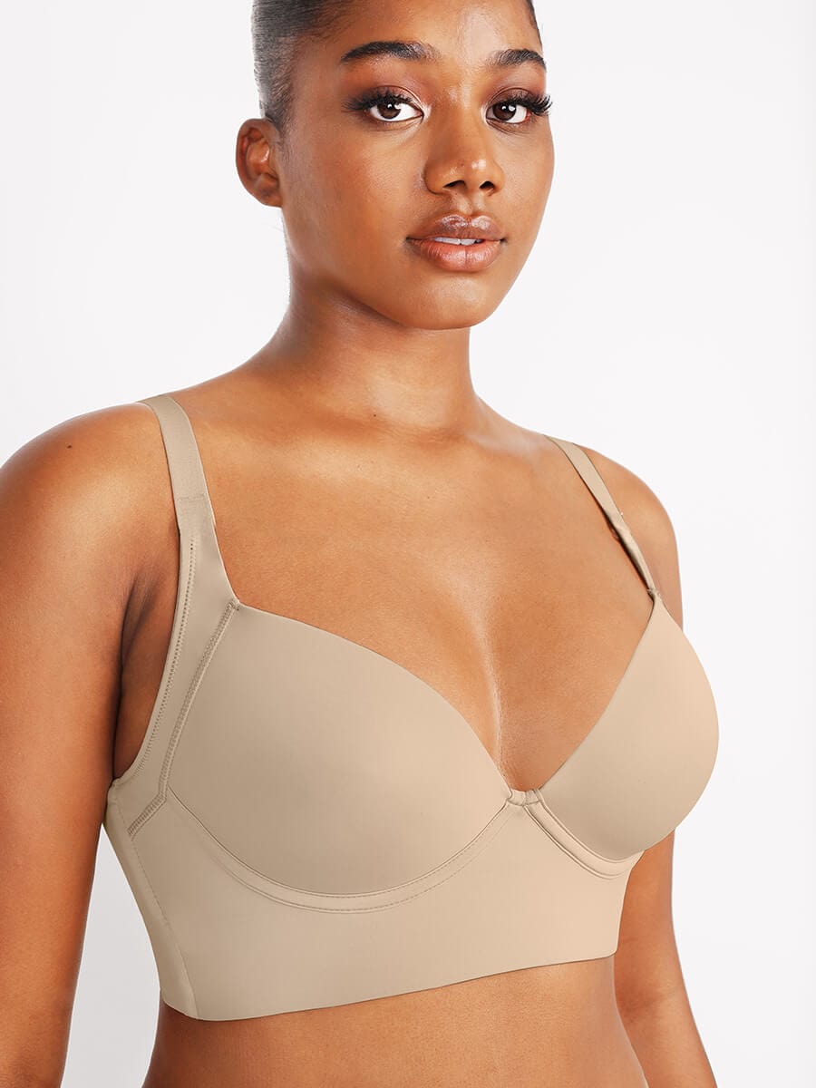 Underwire Push-Up Full Coverage Back-Smoothing Bra Light Skin 7