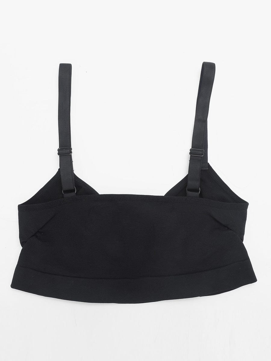 Wireless Supportive Shaping Bra Dark Purple 2