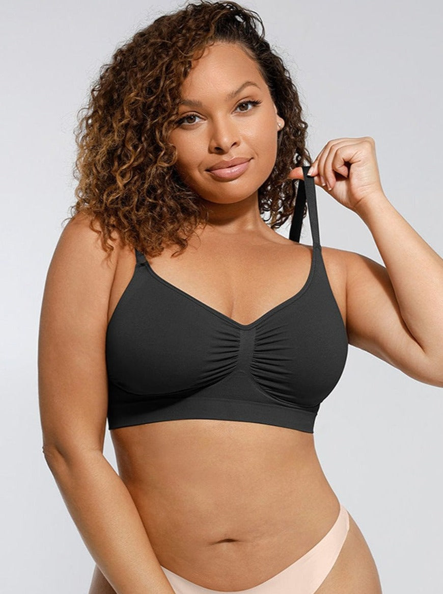Wireless Supportive Shaping Bra Teal 4