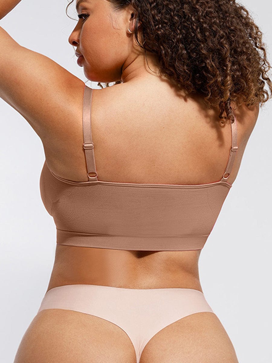 Wireless Supportive Shaping Bra Dark Skin 3