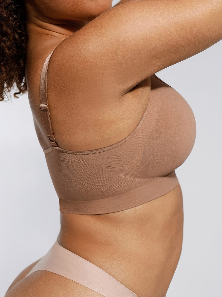 Wireless Supportive Shaping Bra Dark Skin 4