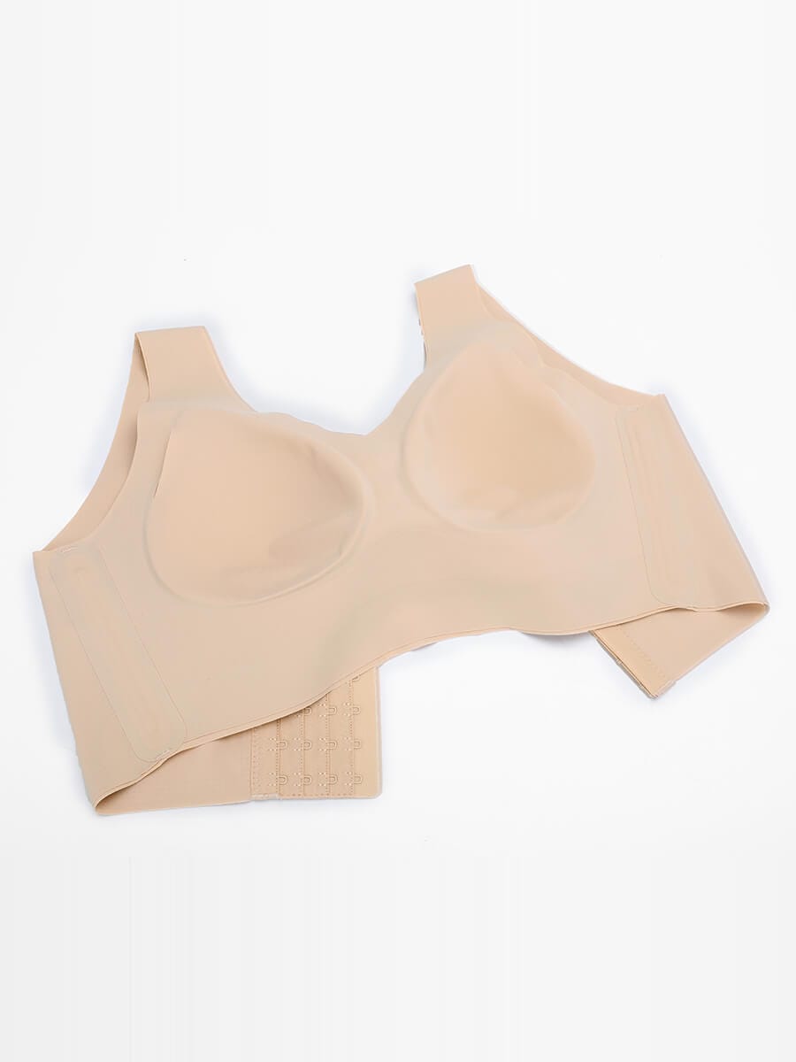 Fitted V-Neck Seamless Bra Tank Top 12
