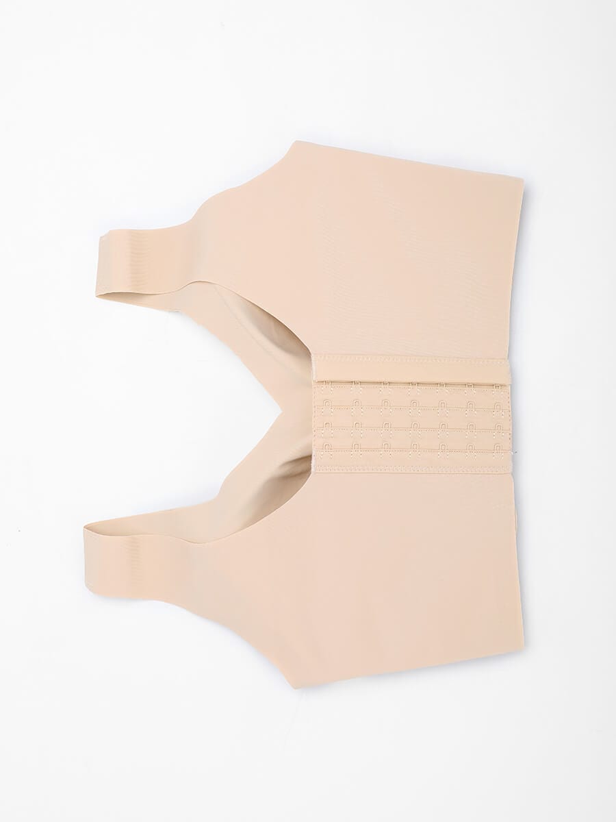 Fitted V-Neck Seamless Bra Tank Top 11