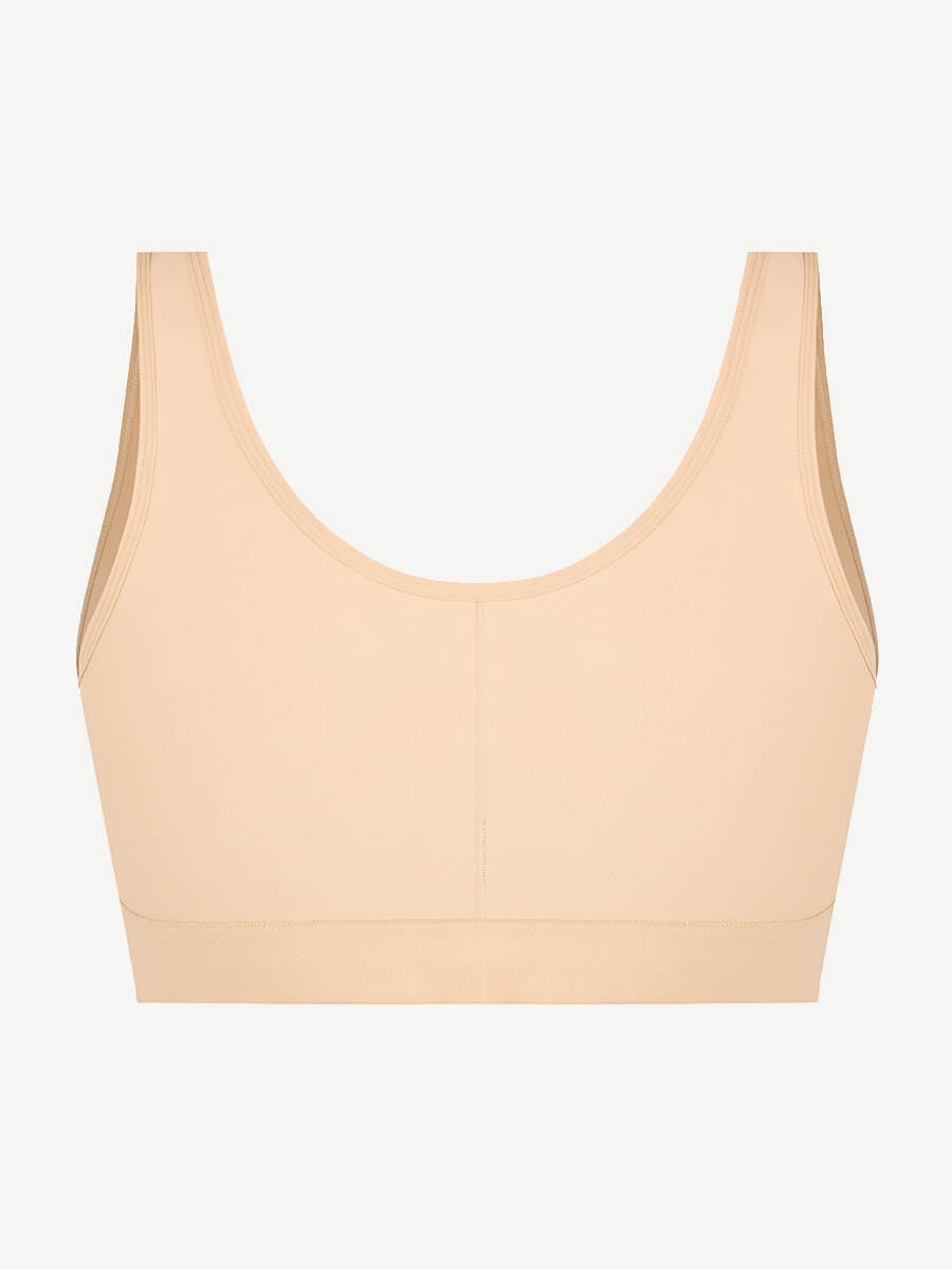 Post-Surgery Triple-Hook Front Closure Bra Light Skin 3