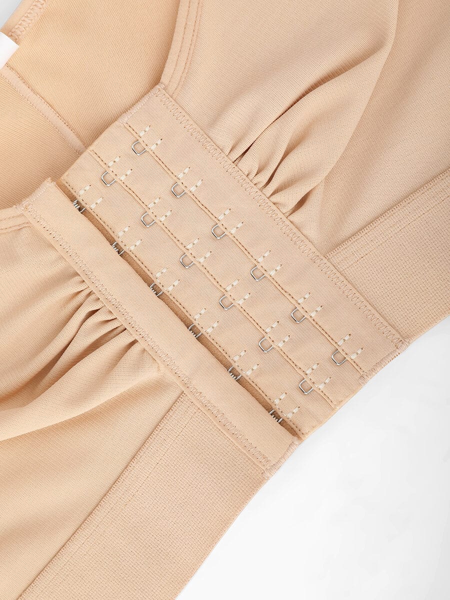 Post-Surgery Triple-Hook Front Closure Bra Light Skin 4