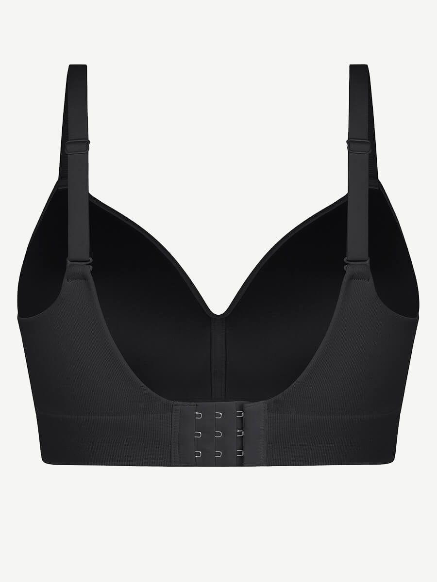 Seamless Wireless Foam Cup Bra White 9